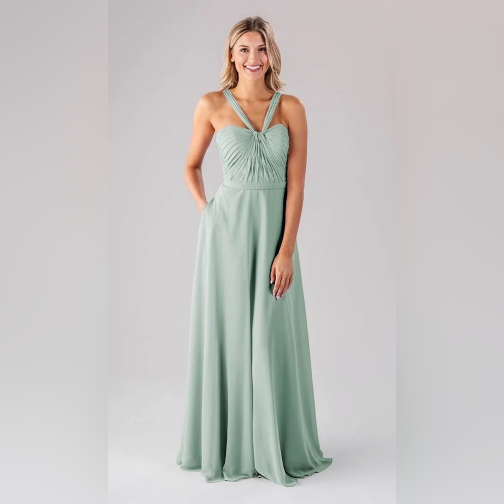 Kennedy Blue Dress. Size 6. Color: Sea Glass. Item: 28282. NWT. Never been worn